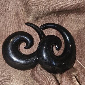 Acrylic Spiral Snail Plug Ear Stretching